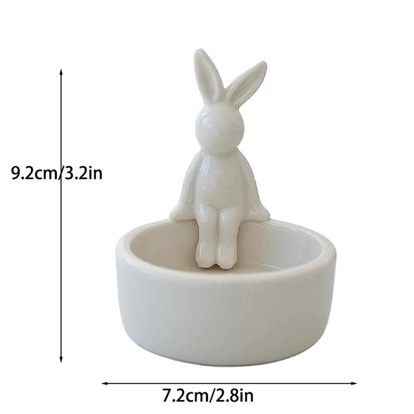 Bunny Ceramic Candle Holder