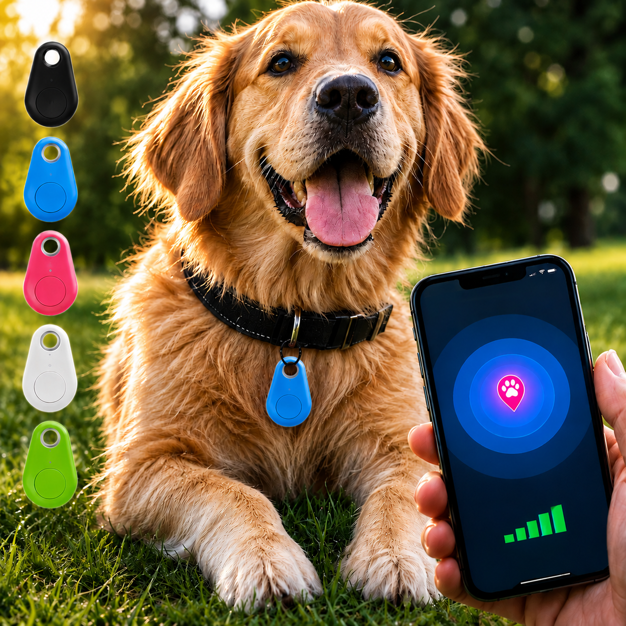 Smart Pet Anti-Lost Bluetooth Tracker