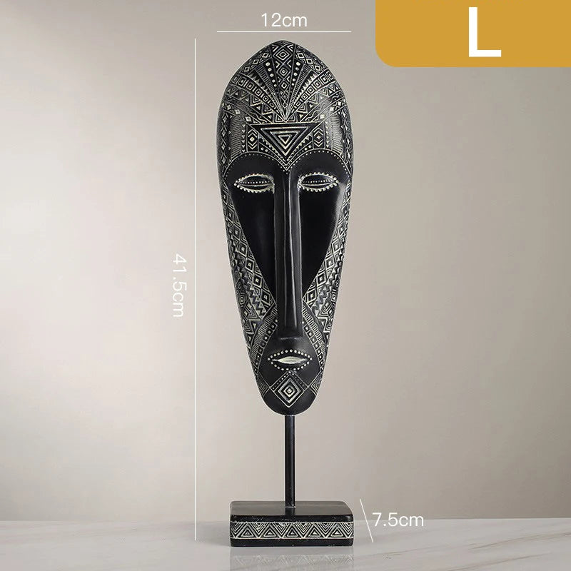 African Mask Sculpture