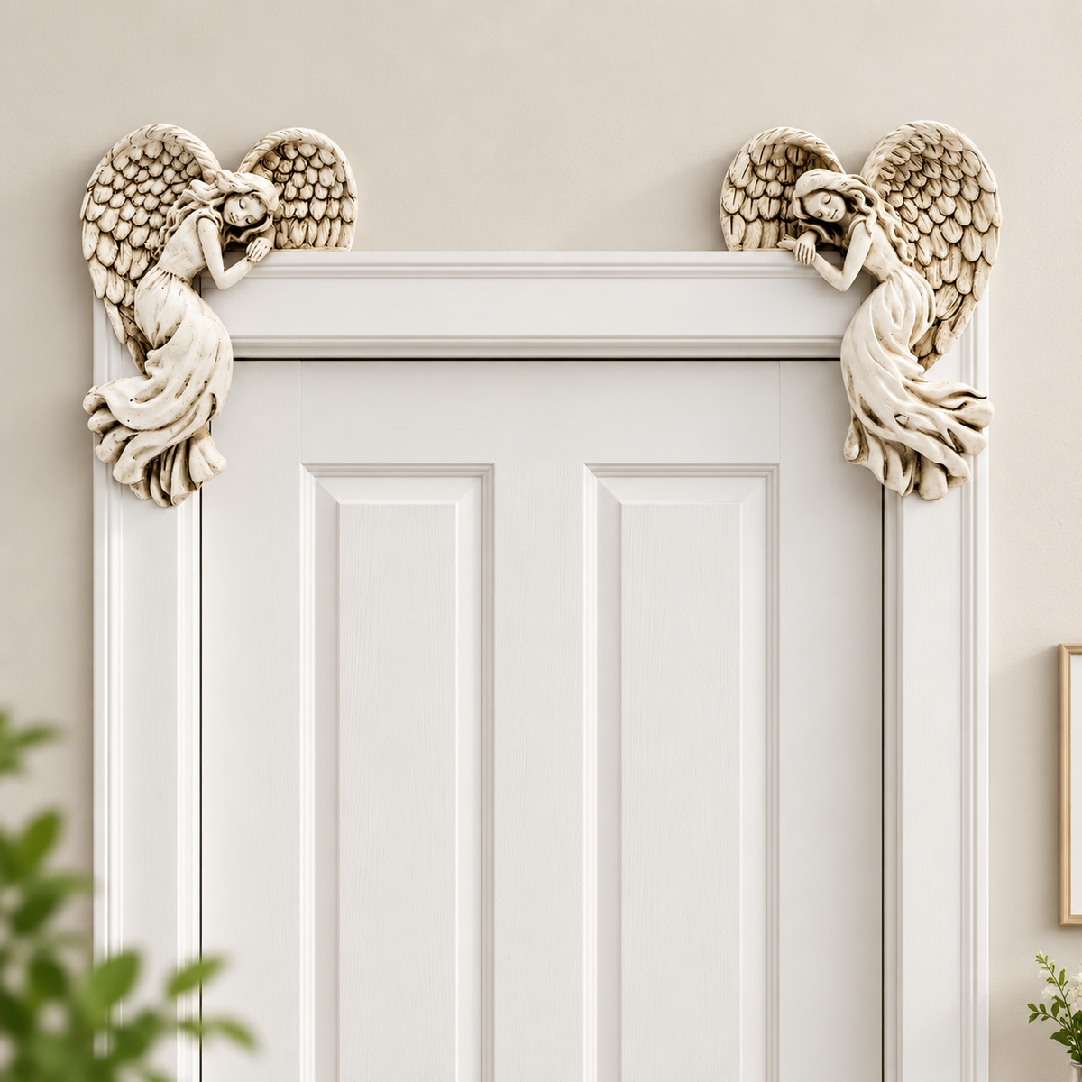 Angel Wing Door Frame Ornament