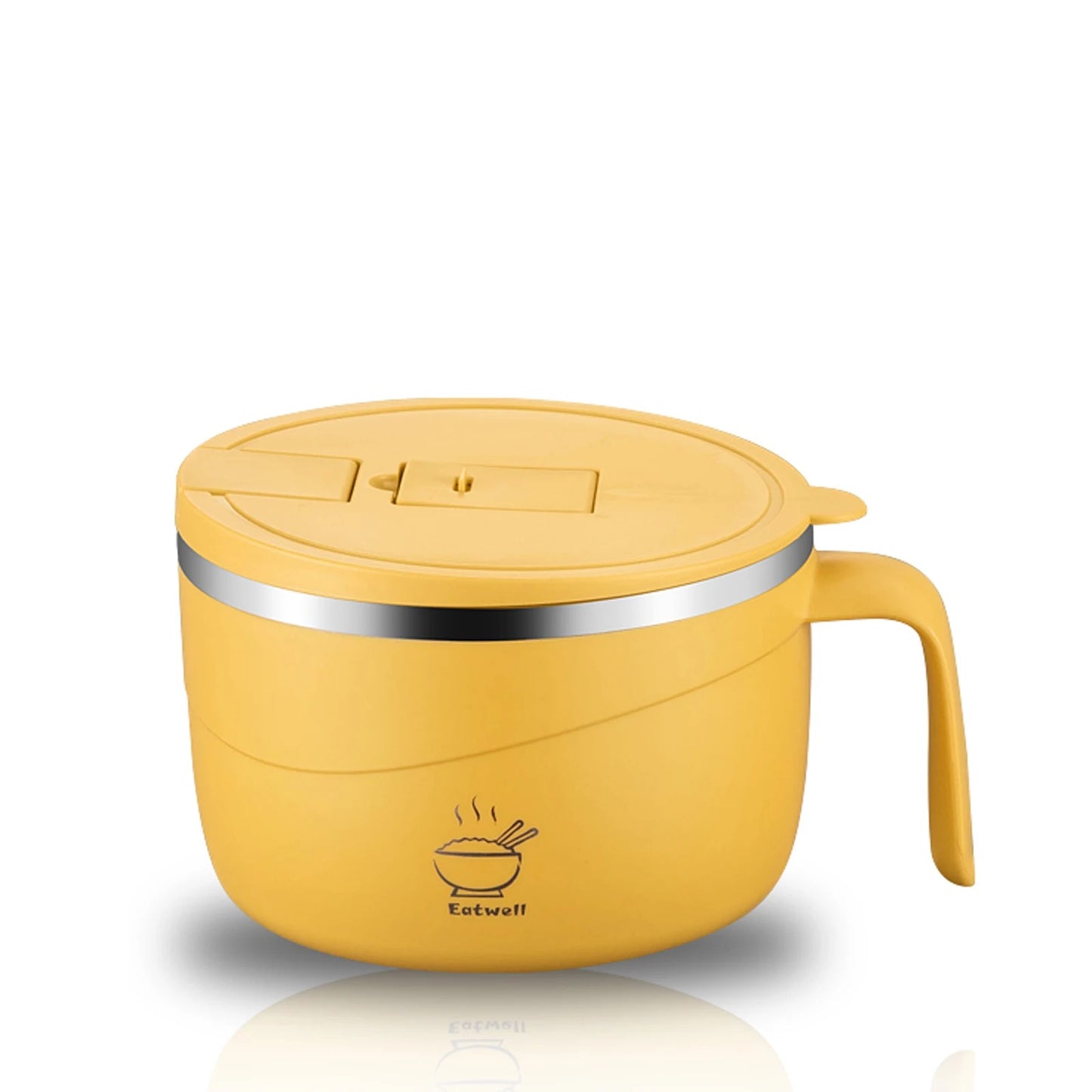 Stainless Steel Sealed Bowl with Lid – Leakproof & Portable
