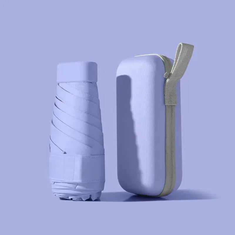 UV Mini Umbrella with Travel Case