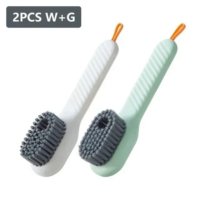 2-in-1 Liquid Dispensing Cleaning Brush