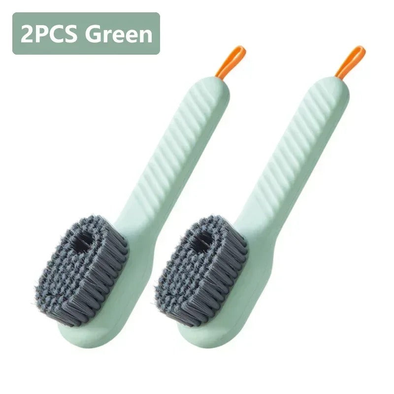 2-in-1 Liquid Dispensing Cleaning Brush