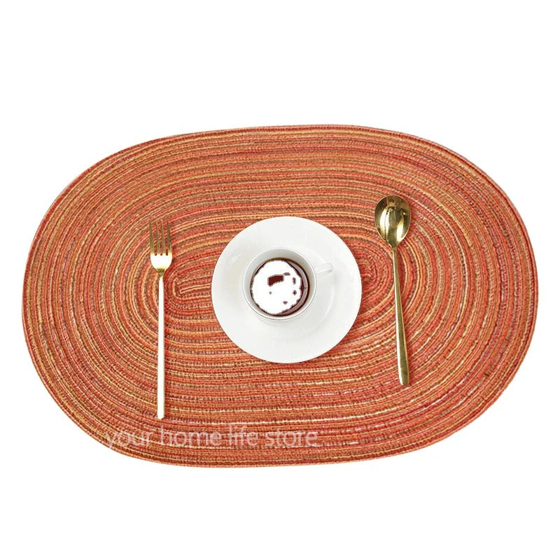 Non-Slip Placemats Set – 4pcs Heat-Resistant Table Mats