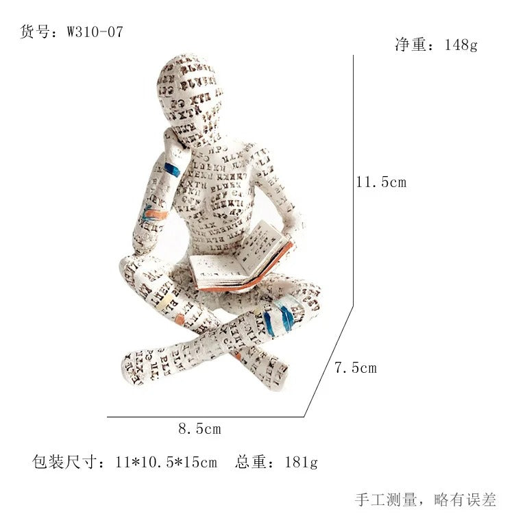 Reading Woman Sculpture - Set