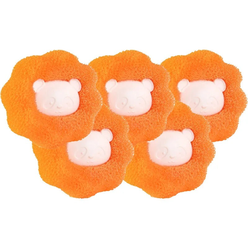 5pcs Reusable Pet Hair Remover & Lint Catching Balls