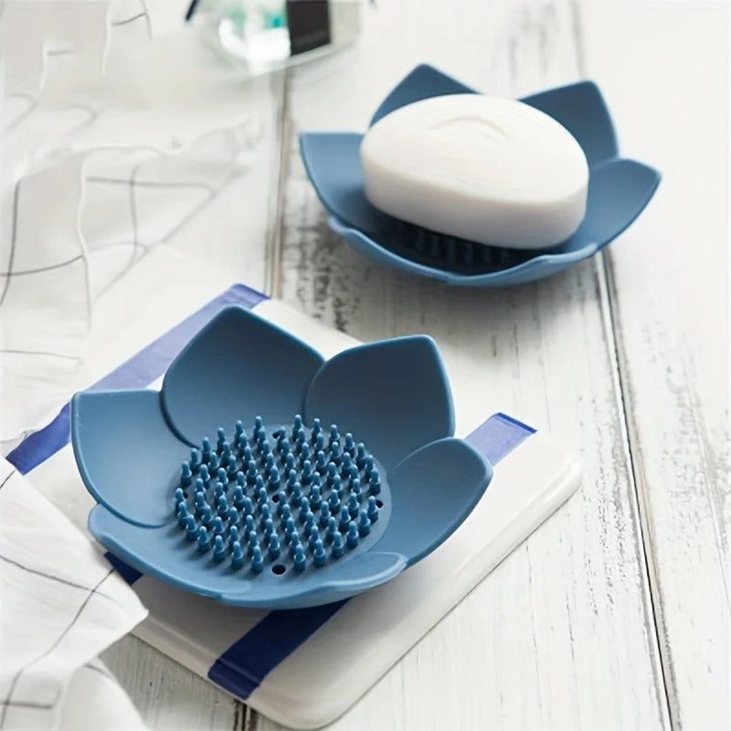 Lotus Design Soap Holder - 1pc
