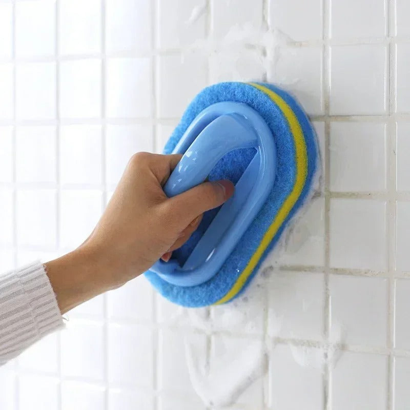 3pcs Handle Cleaning Sponge Set