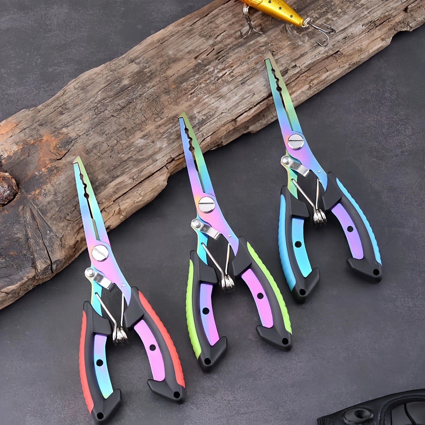 Multi-Functional Stainless Steel Fishing Pliers