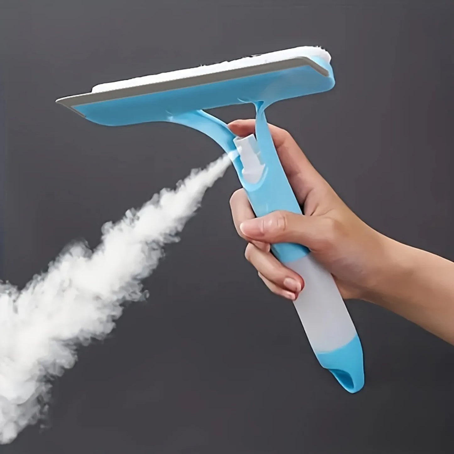 3-in-1 Spray Shower Squeegee – Glass & Mirror Cleaning Tool