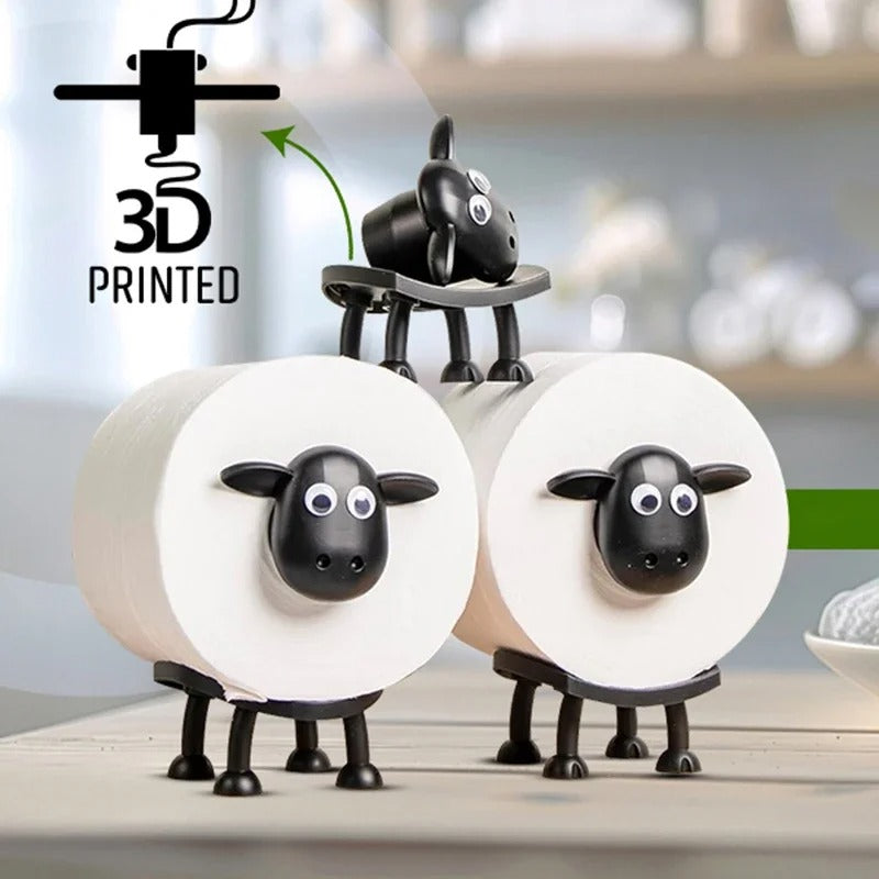 Cute Sheep Shape Toilet Paper Holder