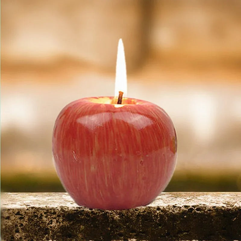 Apple Shaped Decorative Scented Candle