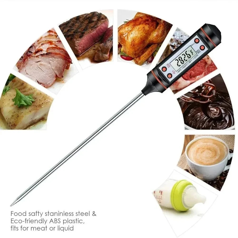 Digital Kitchen Thermometer – Instant-Read Probe