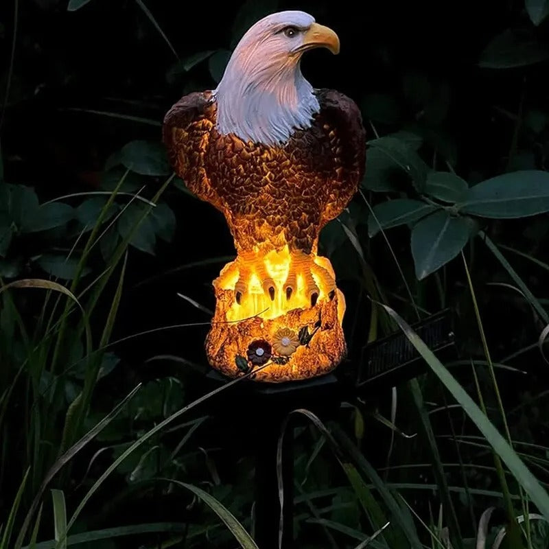 Solar Eagle Garden Light