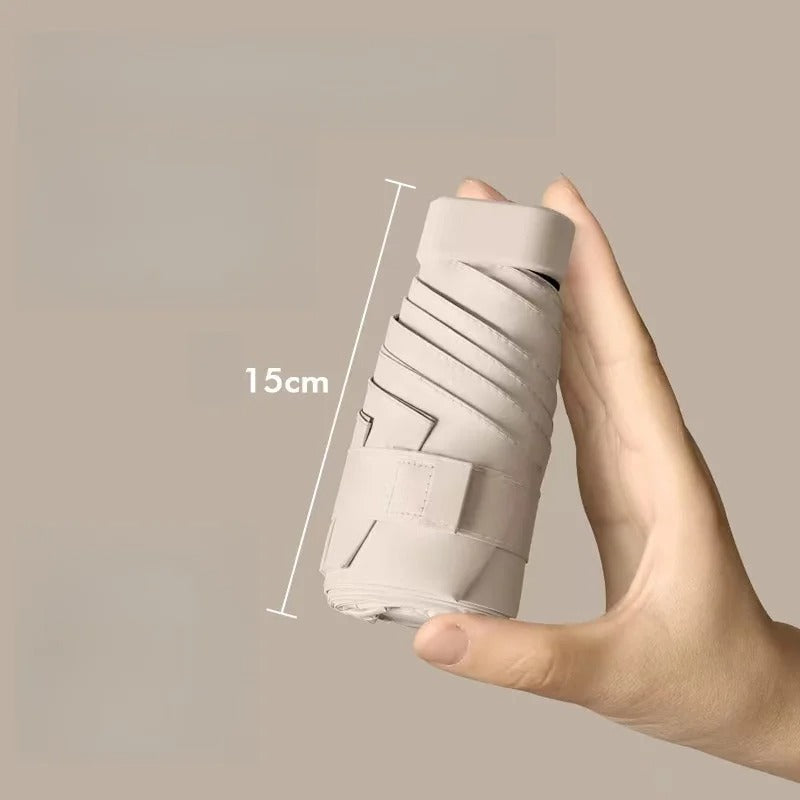 UV Mini Umbrella with Travel Case