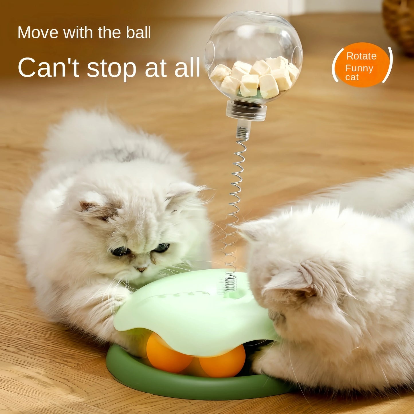 Interactive Cat Puzzle Feeder Toy