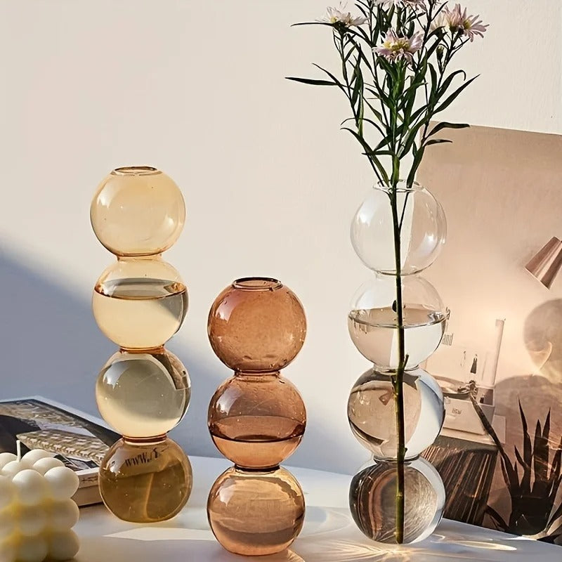 Nordic Glass Bubble Vase