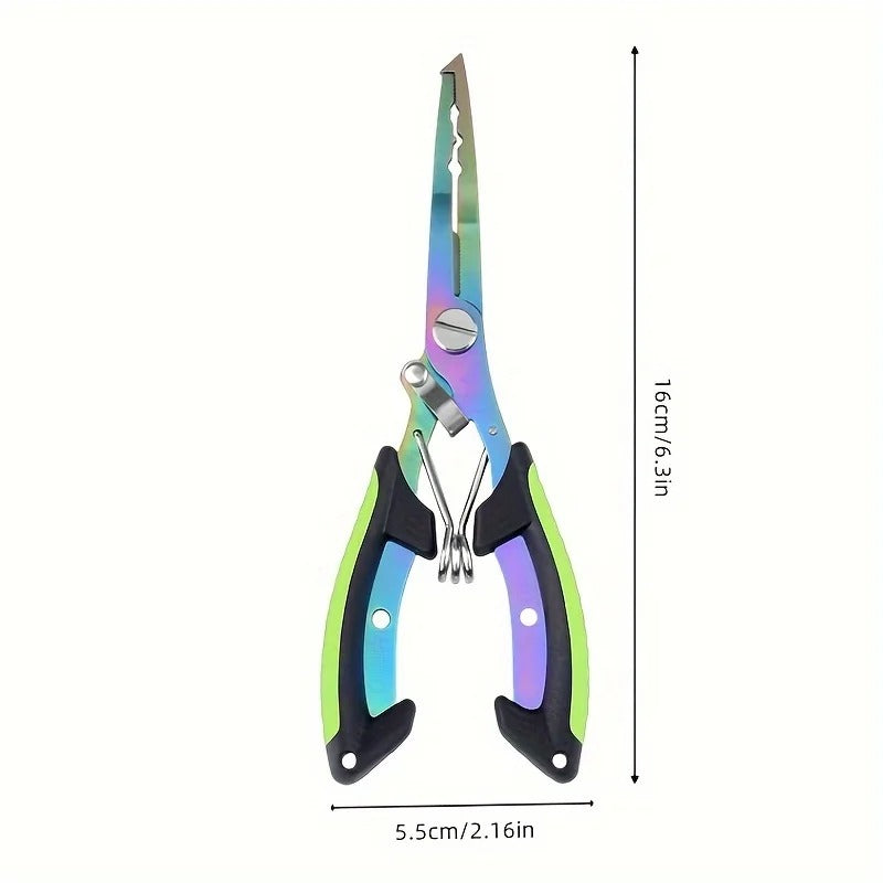 Multi-Functional Stainless Steel Fishing Pliers