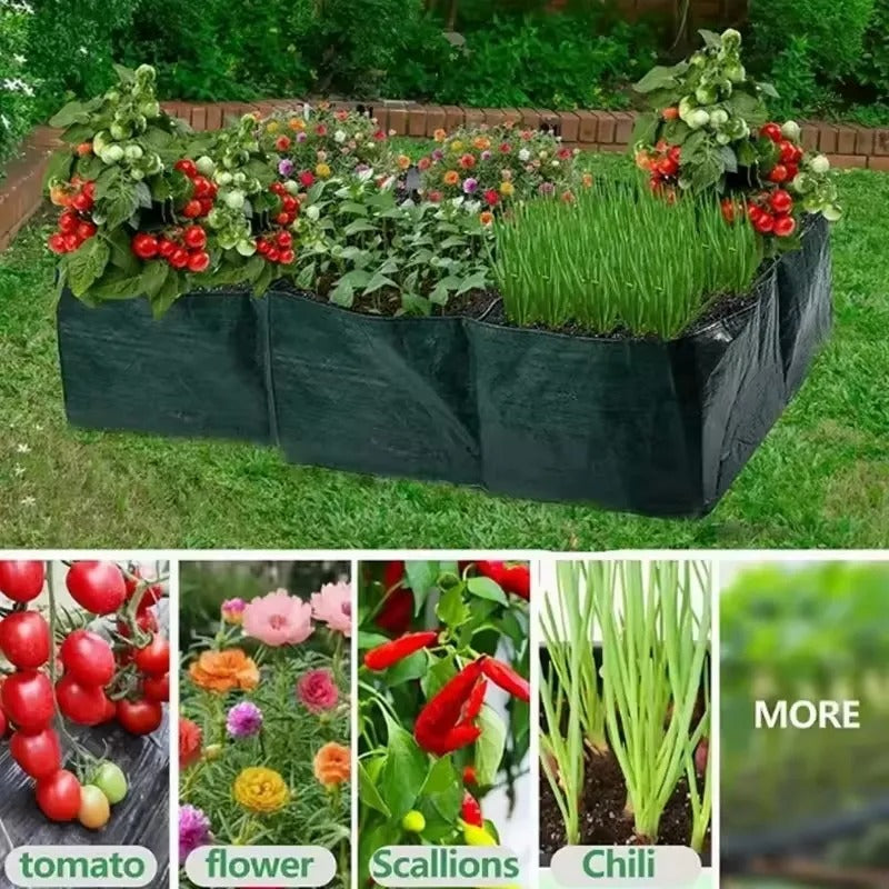 Multi-Grid Raised Garden Planting Bags