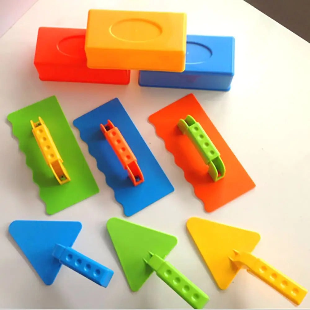 3-Piece Sand & Snow Brick Mold Toy Set