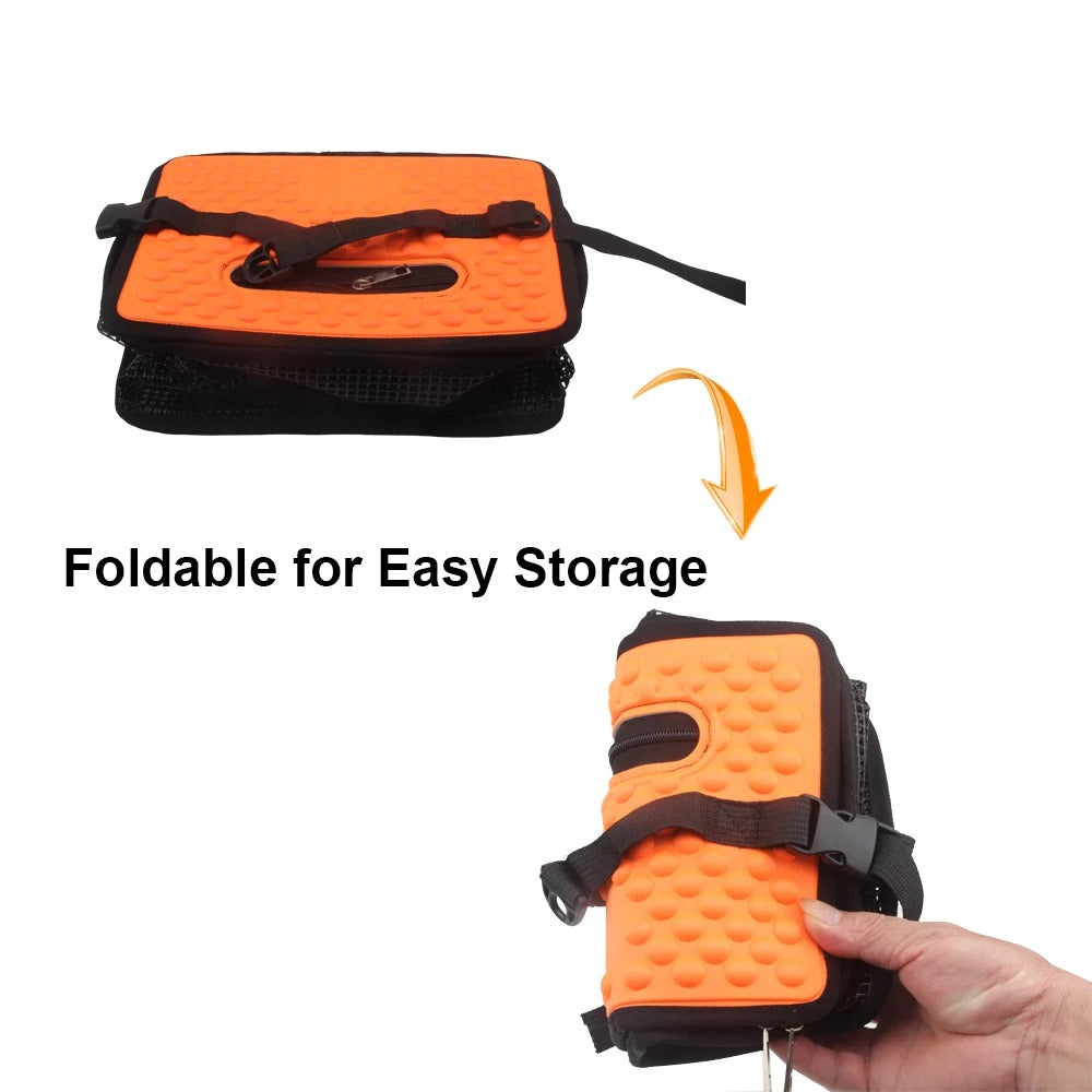 Foldable Floating Fish Basket with Free 5m Rope