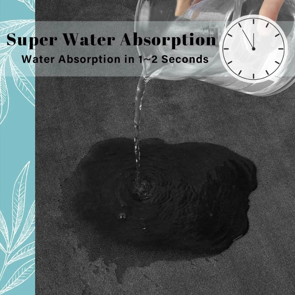 Super Absorbent Non-Slip Bath Mat
