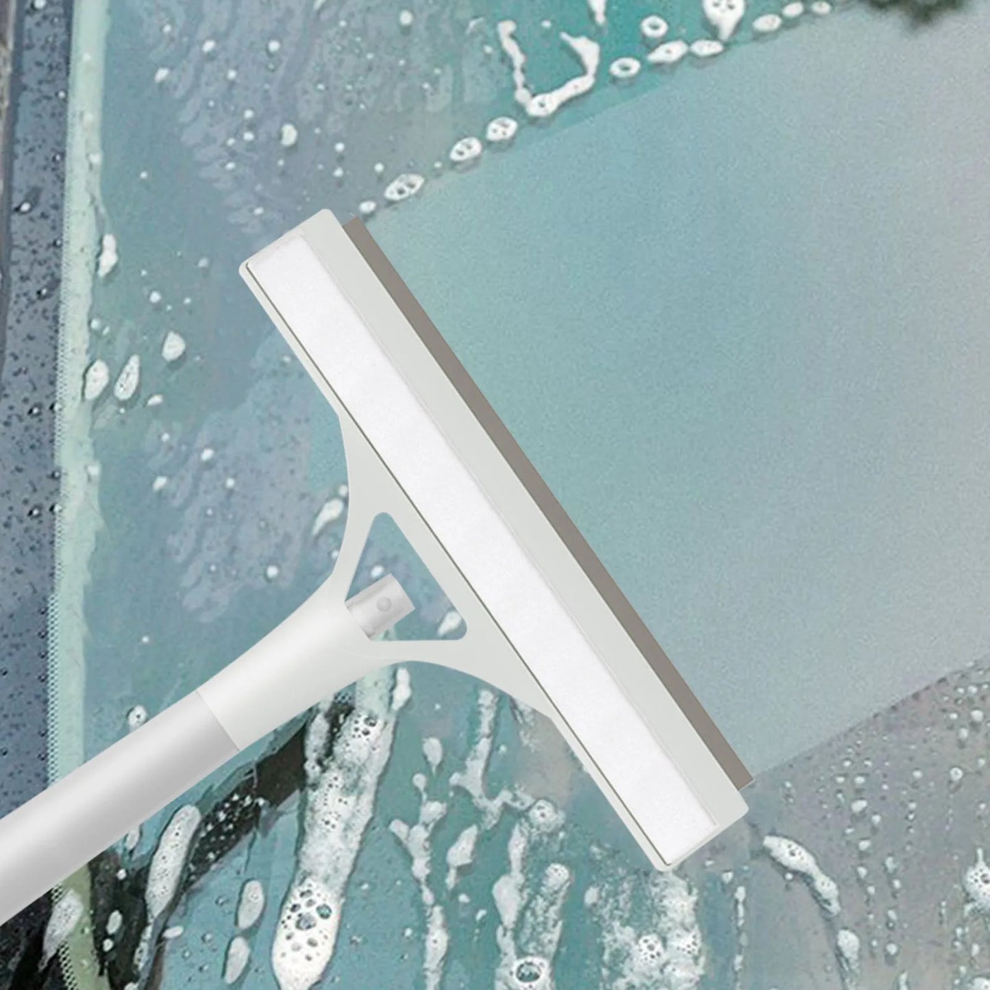 3-in-1 Spray Shower Squeegee – Glass & Mirror Cleaning Tool