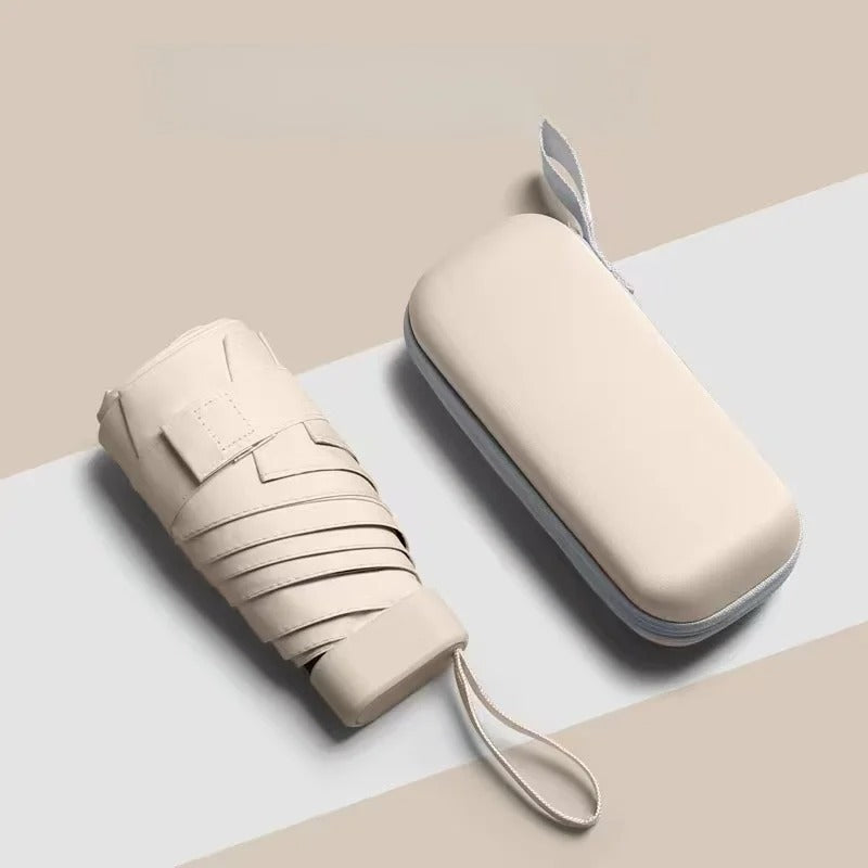 UV Mini Umbrella with Travel Case