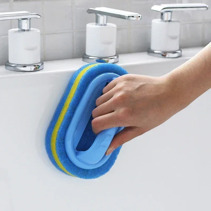 3pcs Handle Cleaning Sponge Set