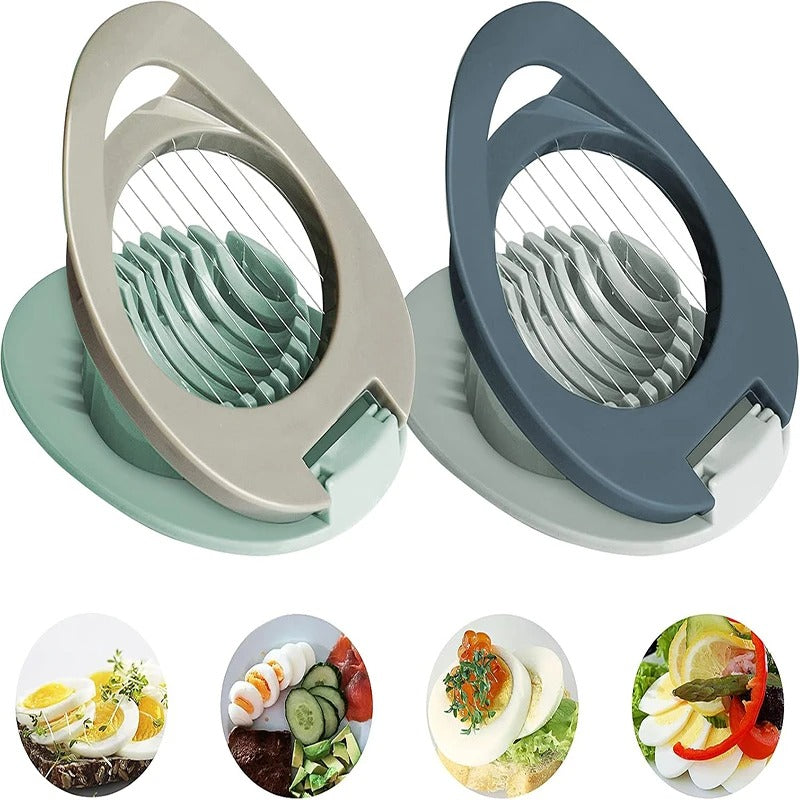 Multipurpose Egg Slicer with Stainless Steel Wire