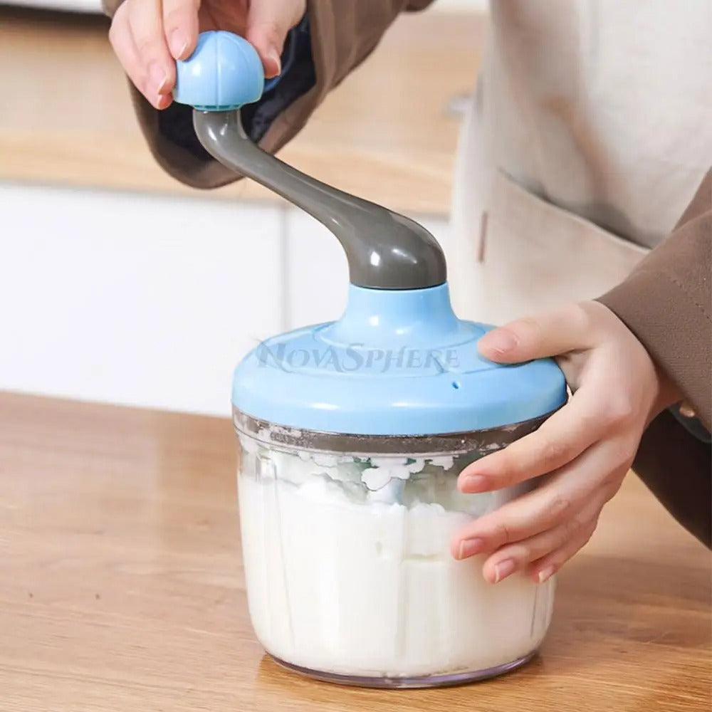 Manual Crank Egg Beater & Cream Mixer