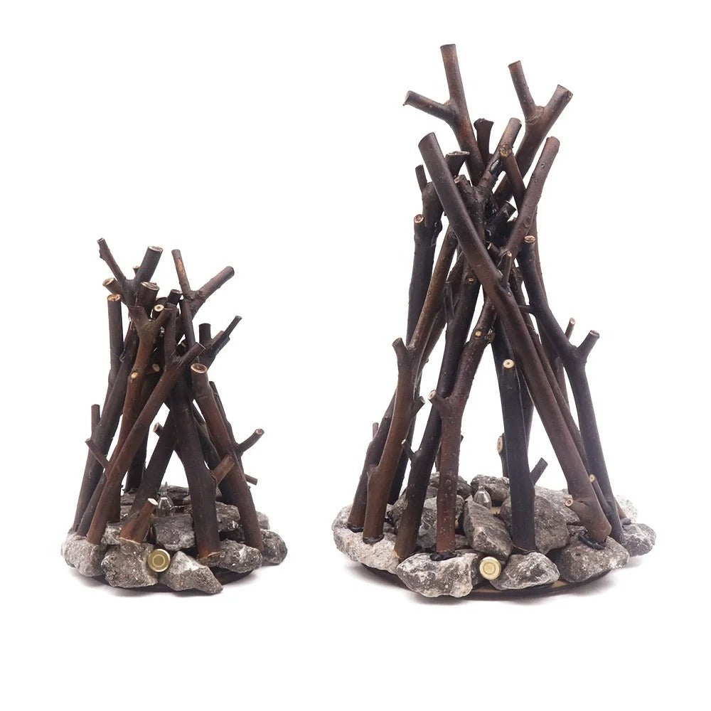 Retro Bonfire Night Light – Tree Branch Style LED Decor