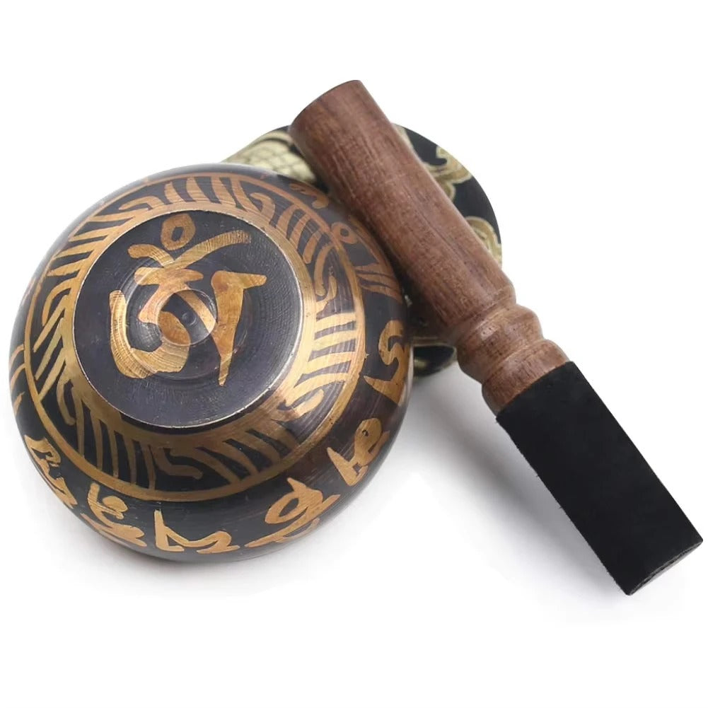 Tibetan Singing Bowl Set for Meditation and Sound Healing