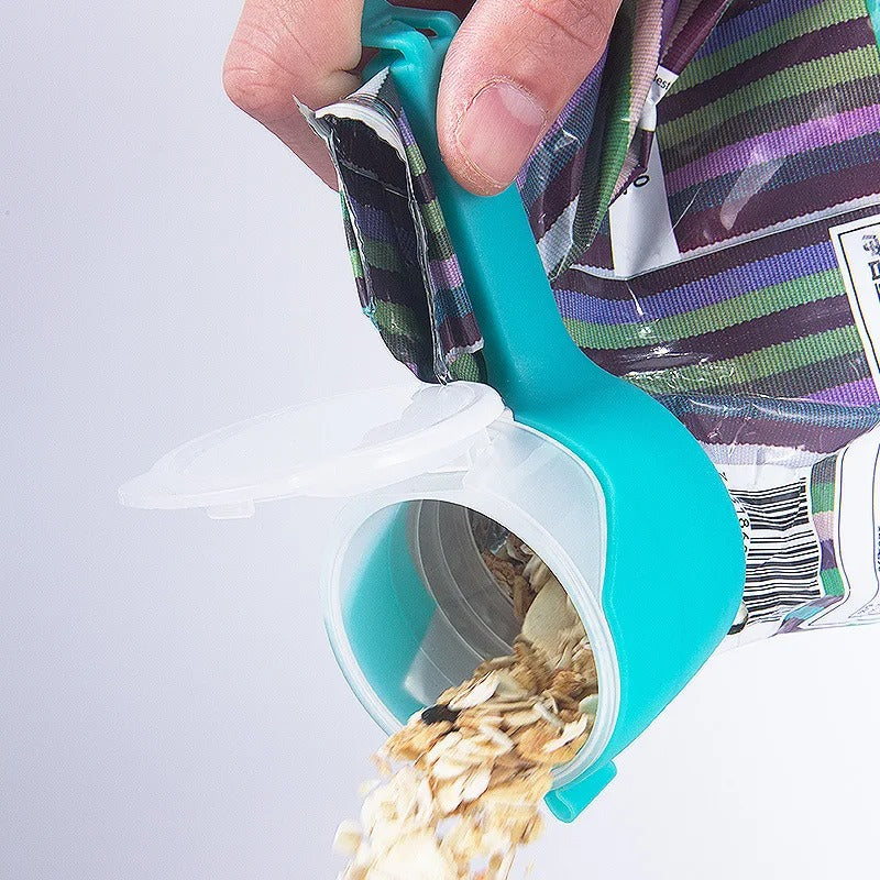 2-in-1 Seal & Pour Bag Clip - Pack of 4