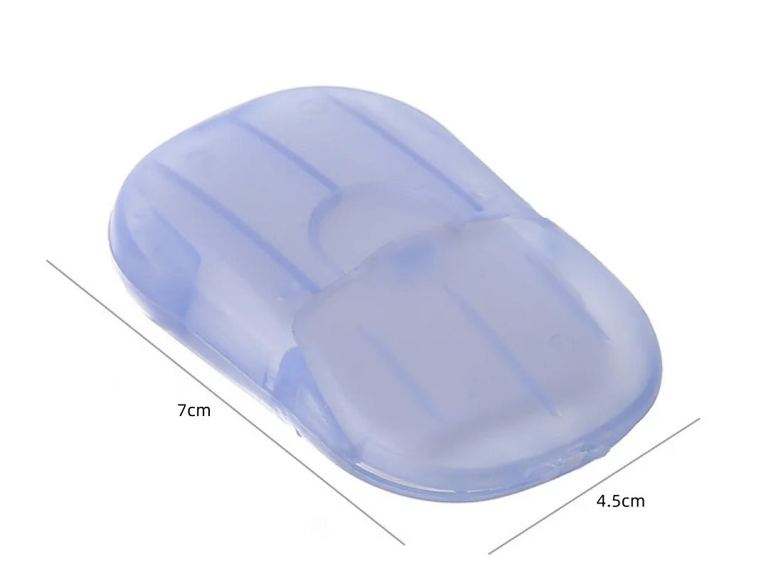 5 Boxes Portable Soap Paper Sheets (100pcs)