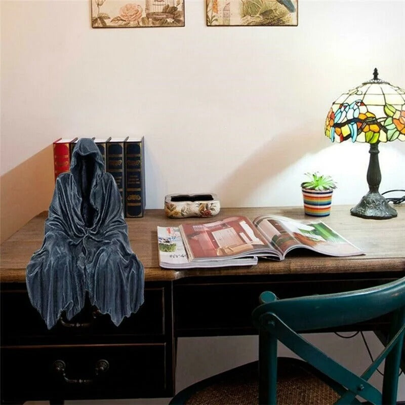 15cm Grim Reaper Figurine – Hooded Ghost Statue