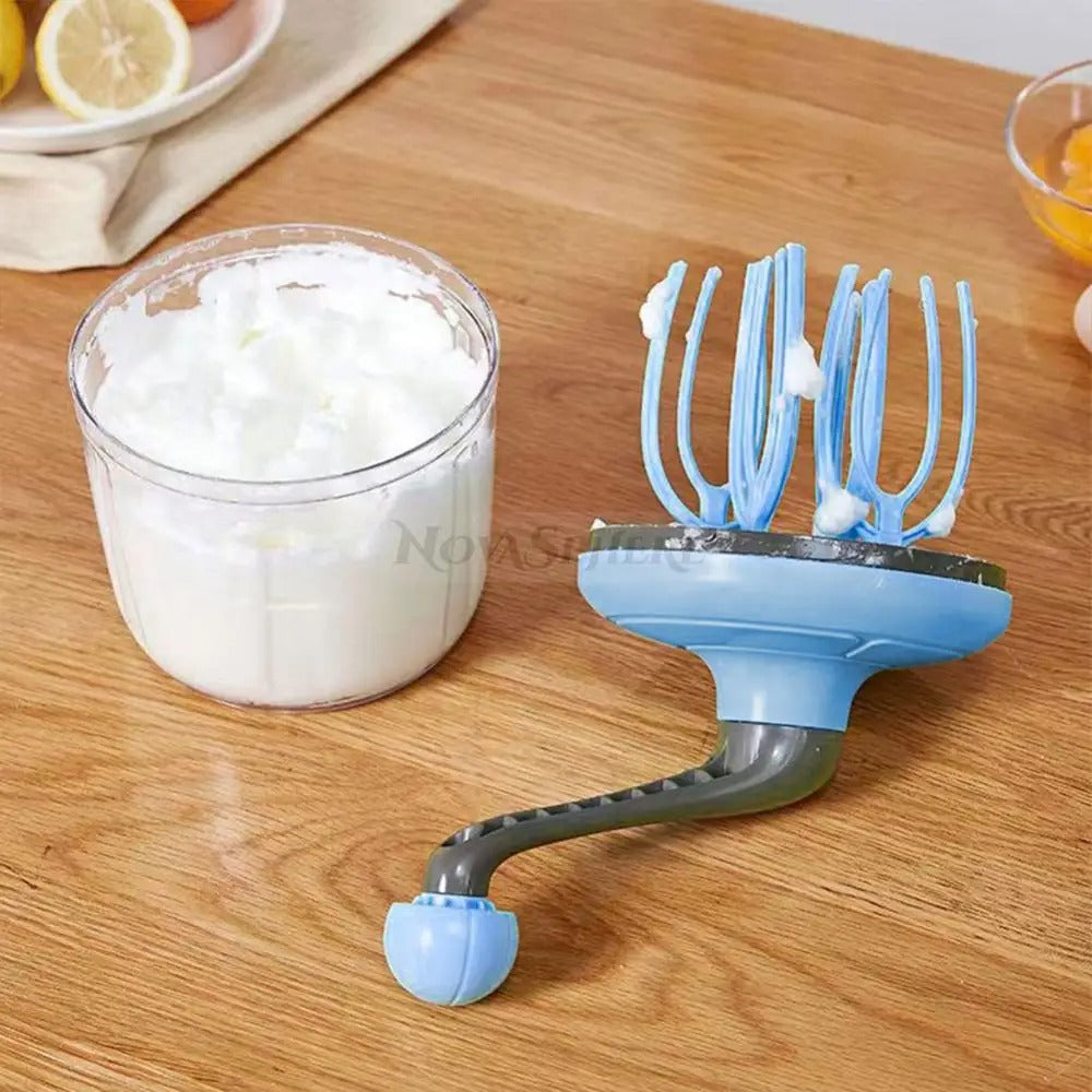 Manual Crank Egg Beater & Cream Mixer