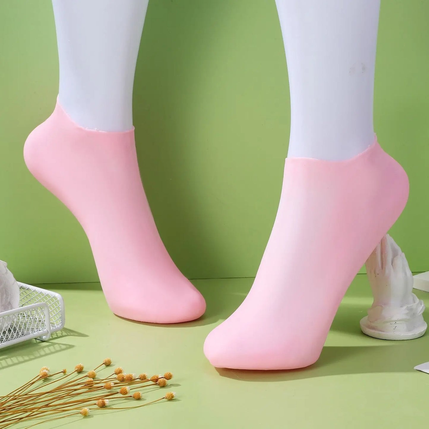 Silicone Gel Moisturizing Socks