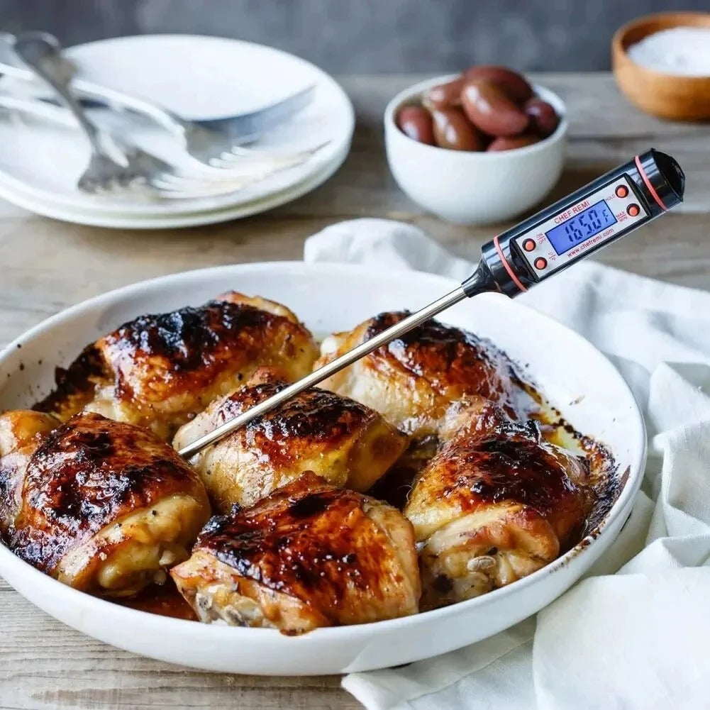 Digital Kitchen Thermometer – Instant-Read Probe