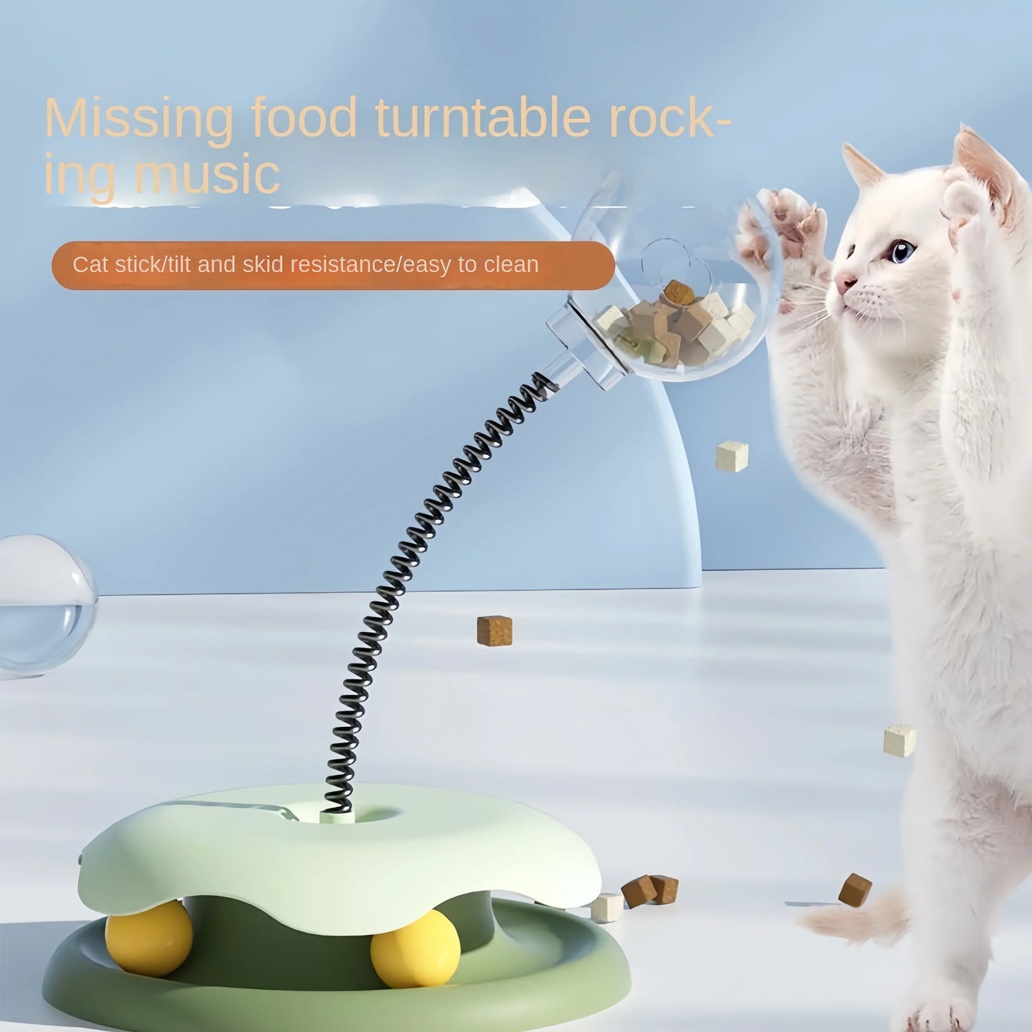 Interactive Cat Puzzle Feeder Toy