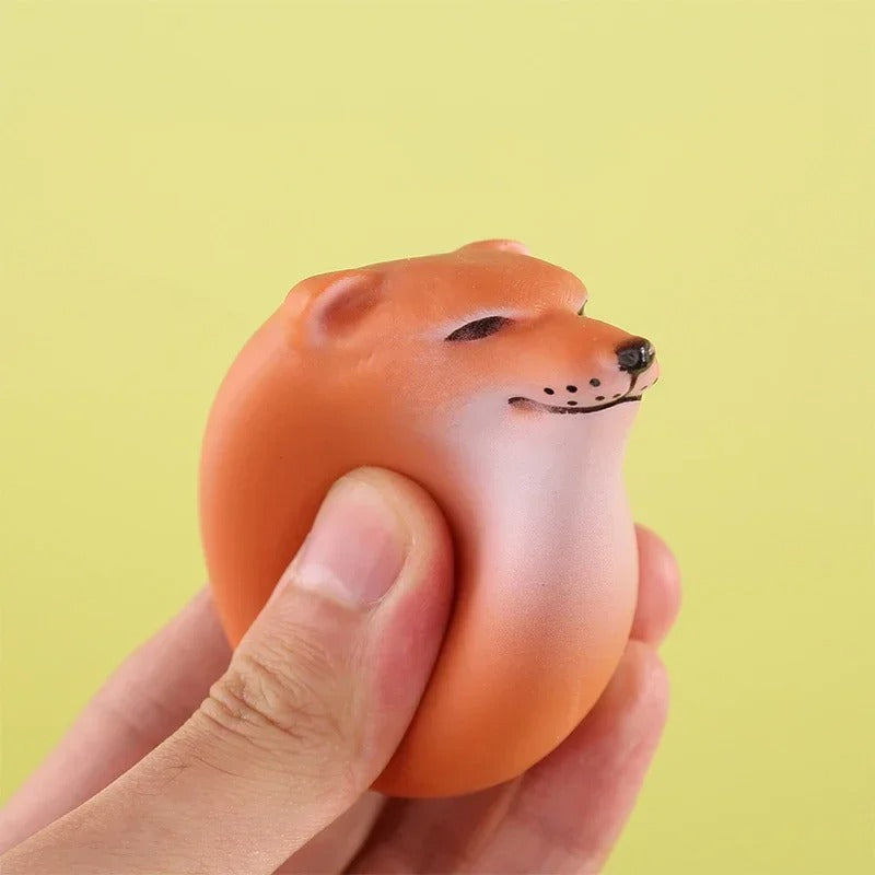 Egg Dog Figurine Set – 3pcs Funny Shiba-Inu Style Desk Decor