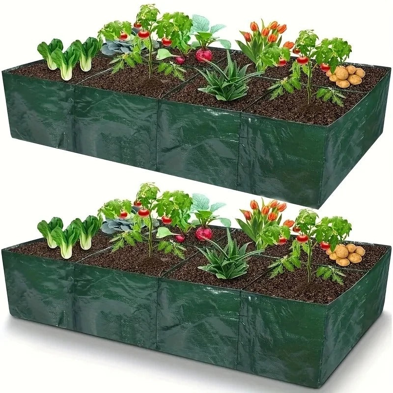 Multi-Grid Raised Garden Planting Bags