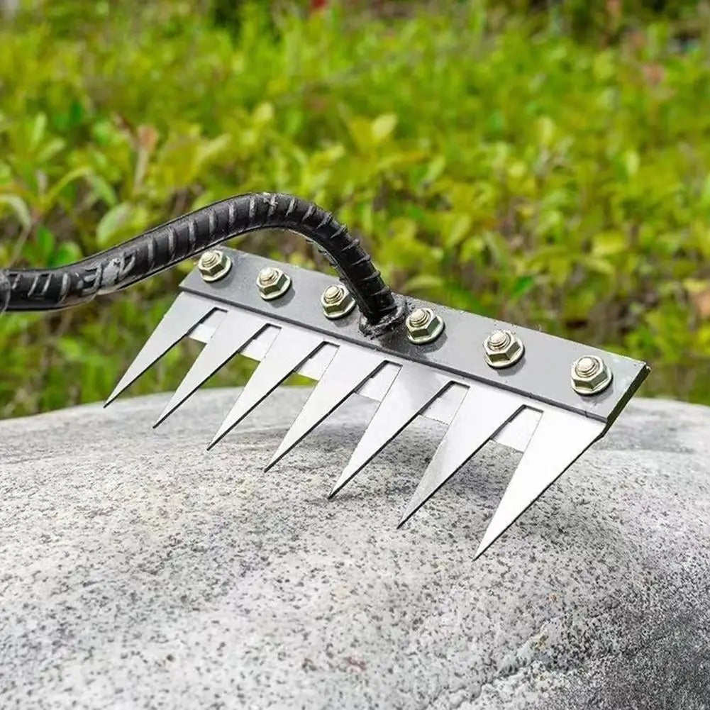 Heavy-Duty Steel Garden Rake