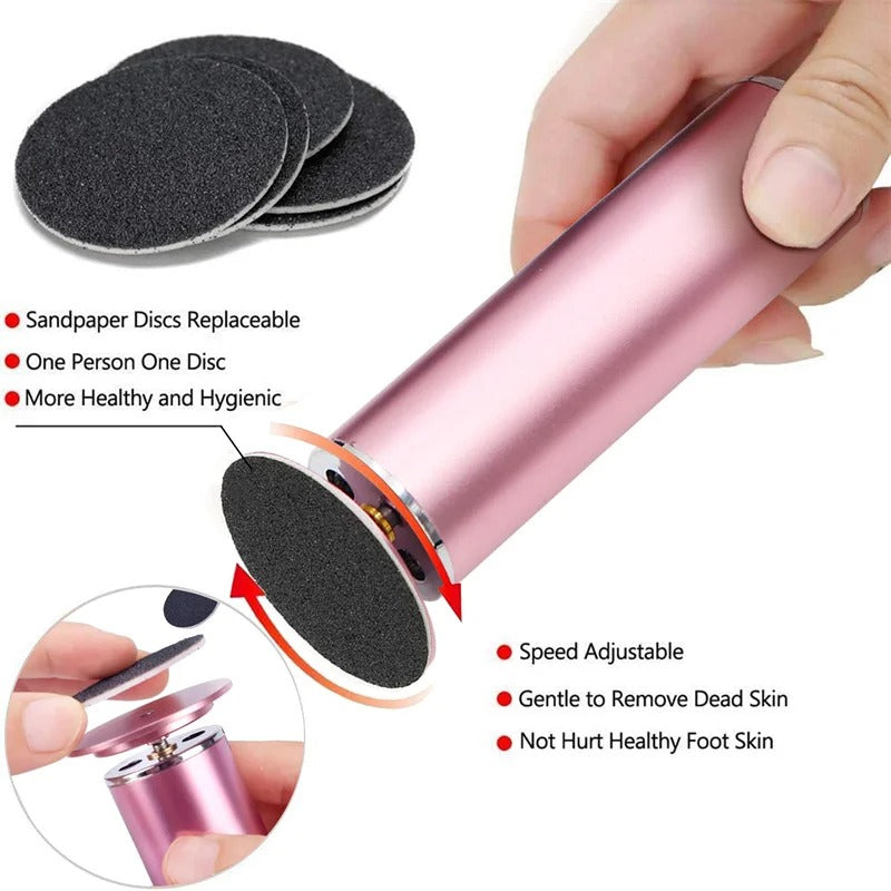 Kumberd™ HeelSoft – Rechargeable Pedicure Sander Kit