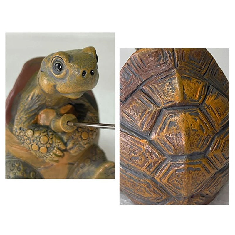 Creative Turtle Fishing Statue