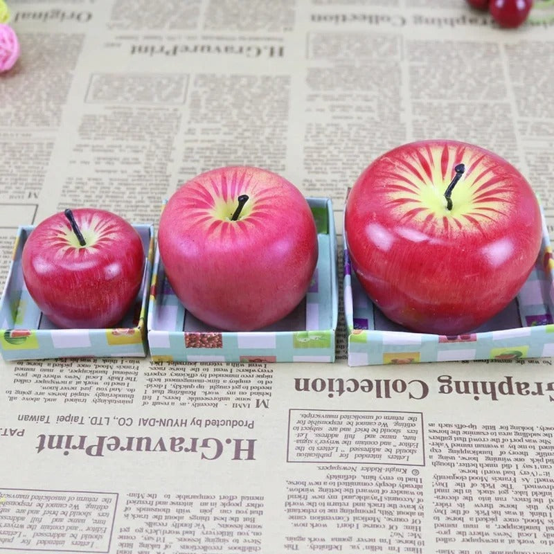 Apple Shaped Decorative Scented Candle