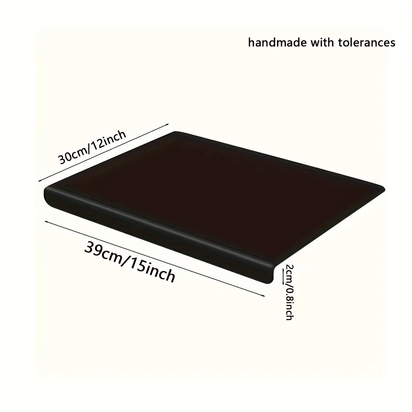 Pro-Grade Black Cutting Board