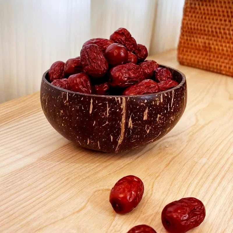 Natural Coconut Bowl with Spoon