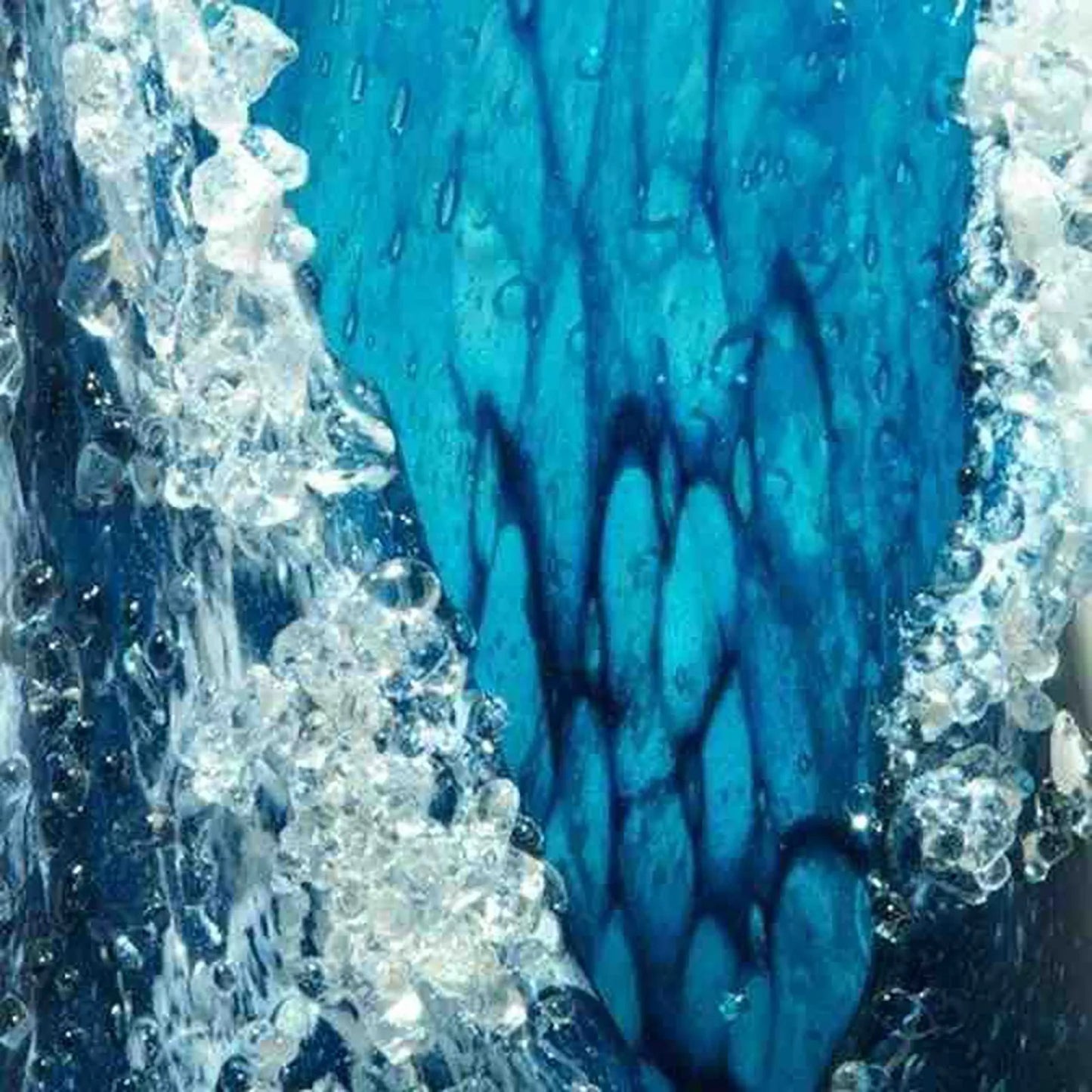 Creative Ocean Wave Resin Vase